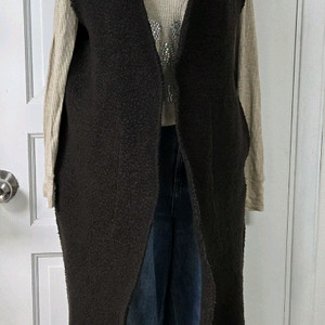 한섬 시스템 브라운 롱베스트