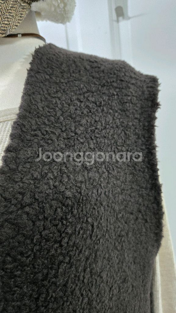 한섬 시스템 브라운 롱베스트--4