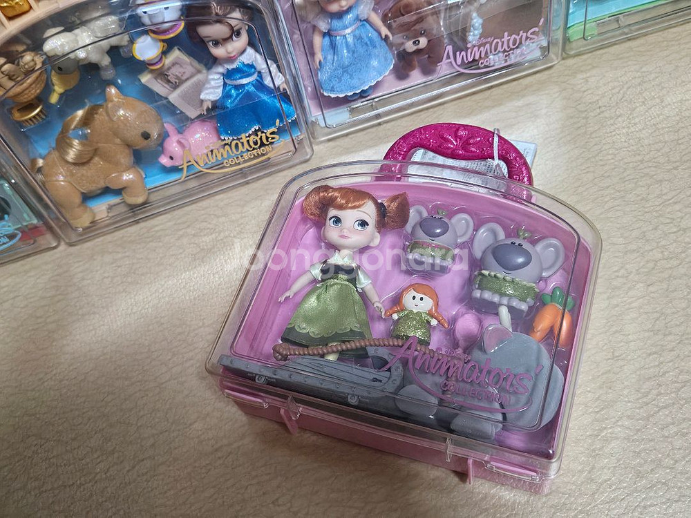 디즈니 스토어 미니베이비돌 플레이세트(인어공주 스티치)--2