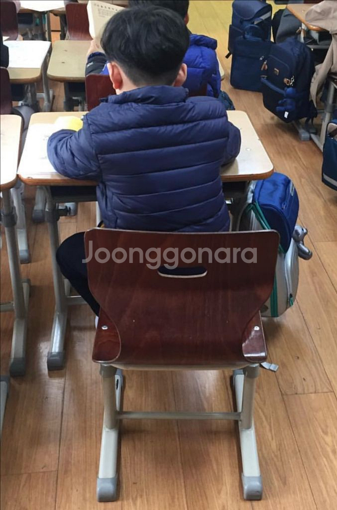 폴로키즈 보이 m(8살부터~) 경량패딩 2번입음--4