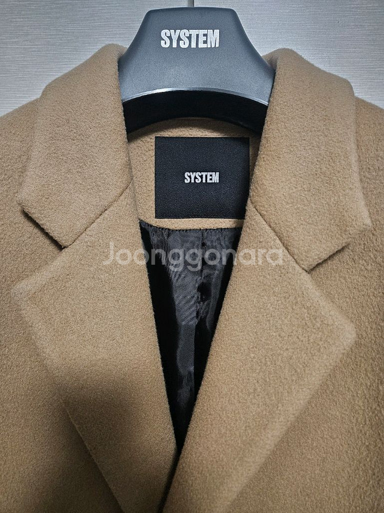 시스템옴므 싱글 코트 100(띠어리 타임옴므 솔리드옴므--1