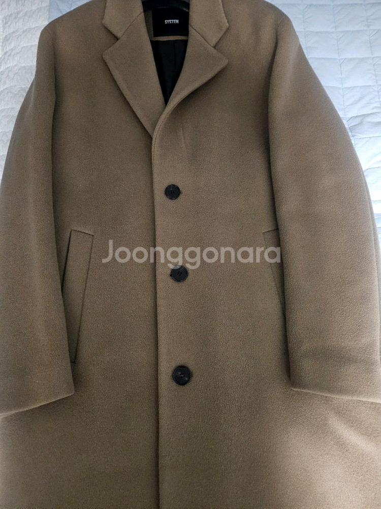 시스템옴므 싱글 코트 100(띠어리 타임옴므 솔리드옴므--3