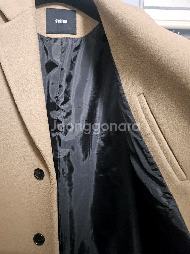 시스템옴므 싱글 코트 100(띠어리 타임옴므 솔리드옴므--4