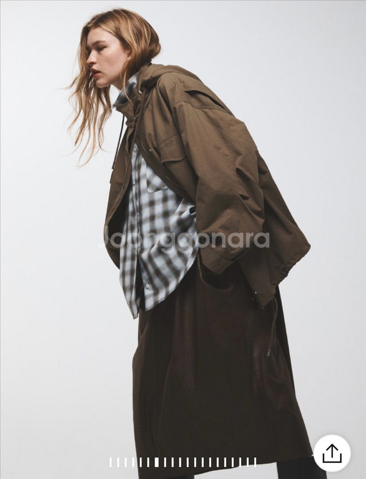 한섬 시스템 사파리 자켓(25년)--6