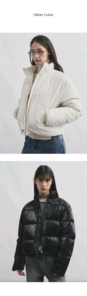 몽돌 (무신사 브랜드) 글로시 패딩 M--3