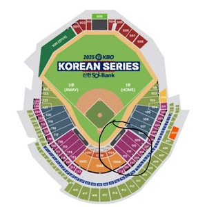 한국시리즈 4차전 6연석 판매합니다