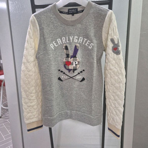 파리게이츠 여성 소매 퀼팅 티셔츠