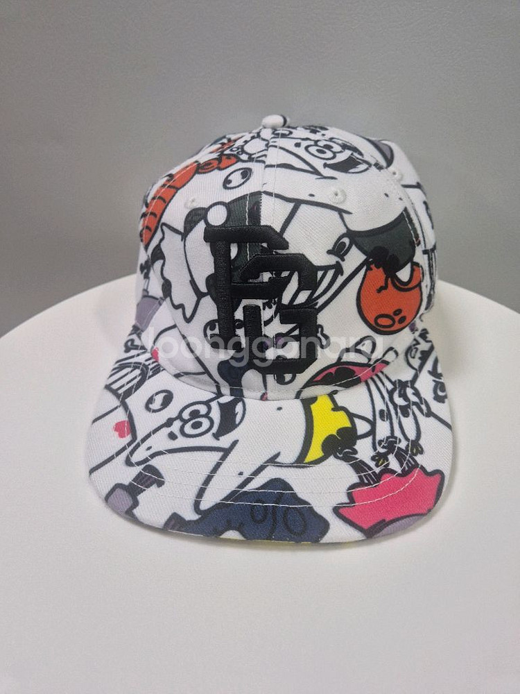 파리게이츠 캐릭터 패턴 모자--0