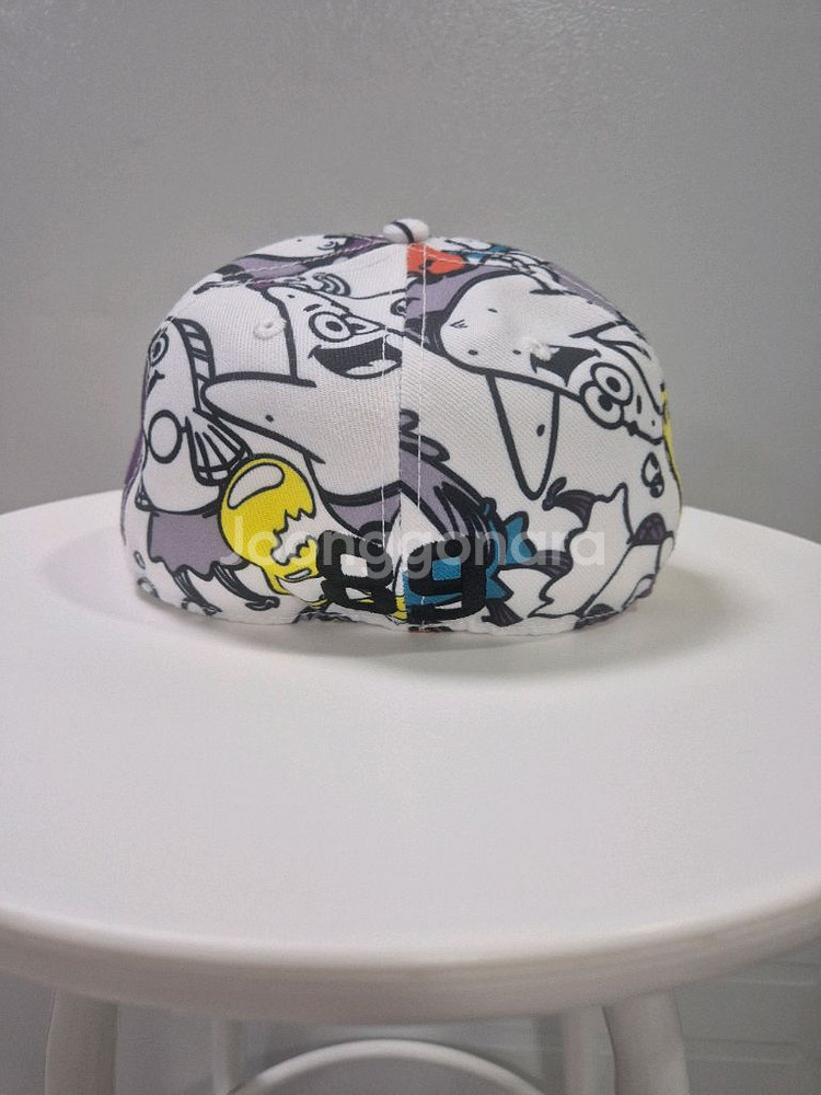 파리게이츠 캐릭터 패턴 모자--2