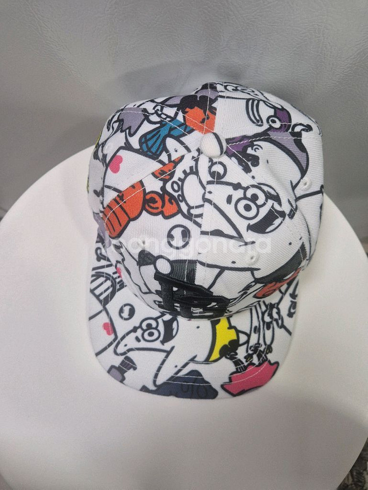 파리게이츠 캐릭터 패턴 모자--4