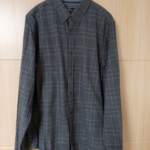 타미힐피거 남성 체크 셔츠 L (100)