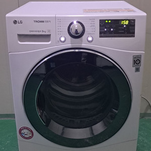 2694 엘지트롬 9KG 전기건조기(화이트+히트펌프식)