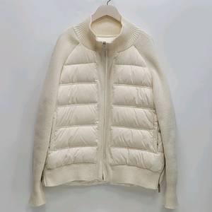 르꼬르망 프리미엄 니트 집업 오리털 패딩 / 여 F