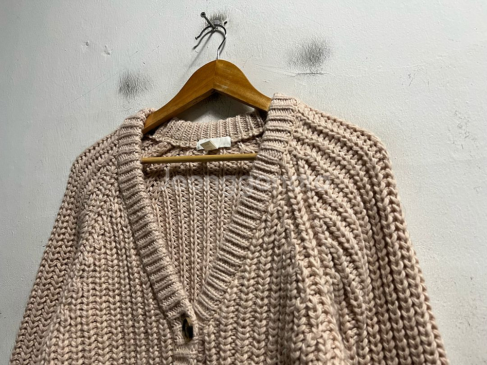 66 H&M 루즈핏 크롭 가디건--4