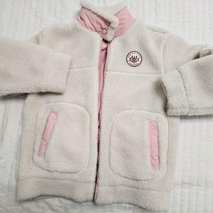 뉴발란스 키즈 뽀글이 후리스 리버시블 점퍼 140