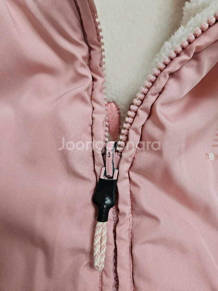 뉴발란스 키즈 뽀글이 후리스 리버시블 점퍼 140--4