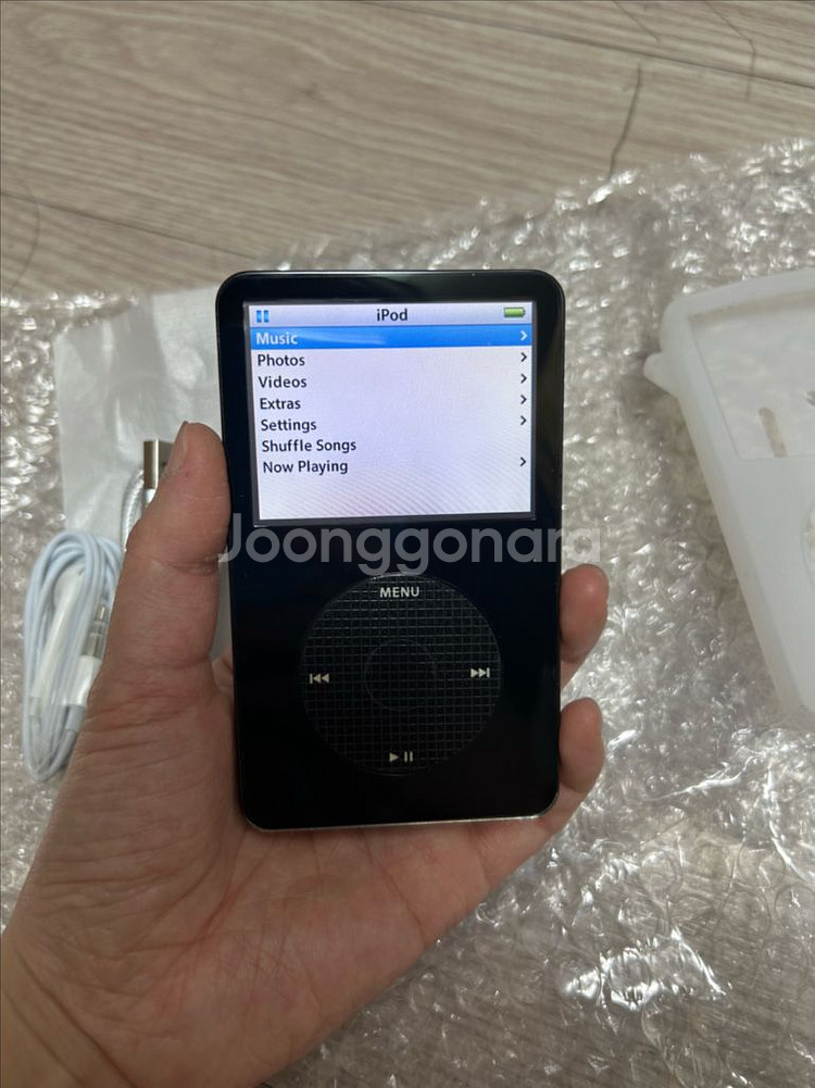 아이팟 클래식 블랙 80기가--0