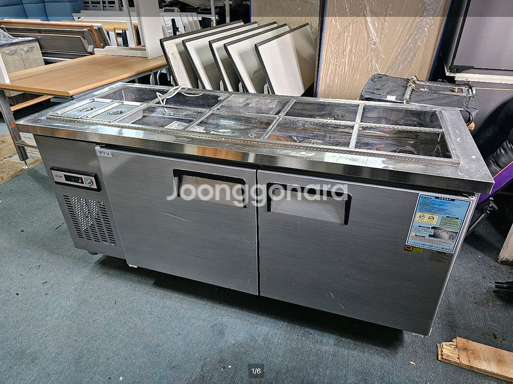 우성 (업소용) 1800 토핑, 반찬, 김밥 , 반찬냉장고--0