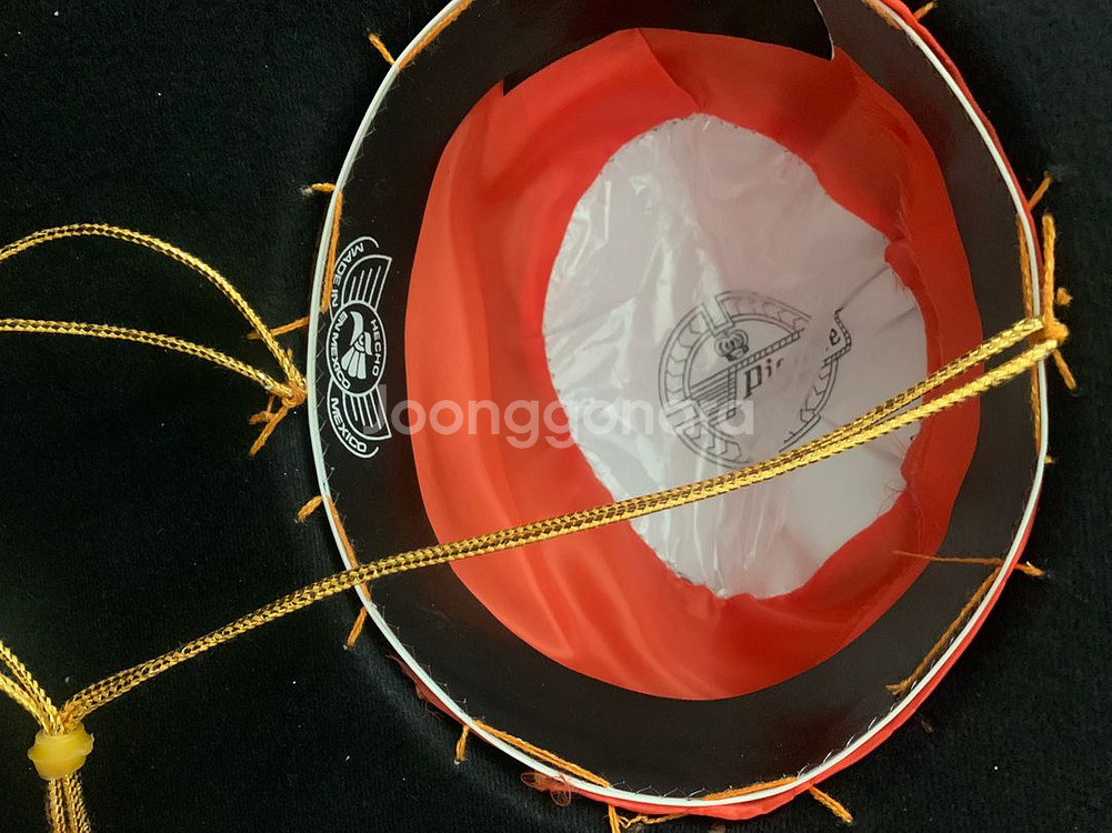 멕시코 마리아치 전통 모자 블랙--2