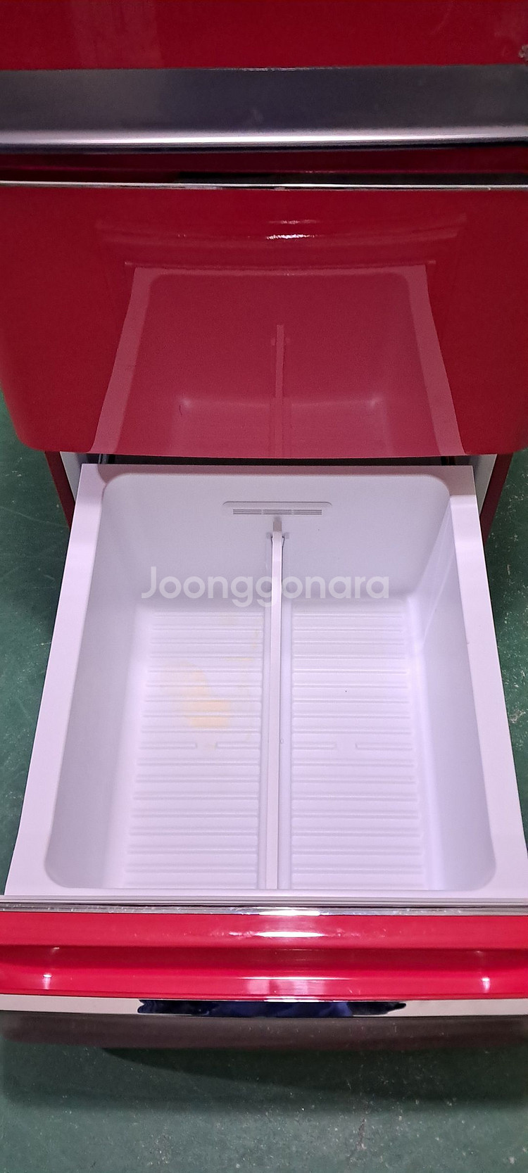 1540 위니아딤채 428L 스탠드김치냉장고(레드)--9