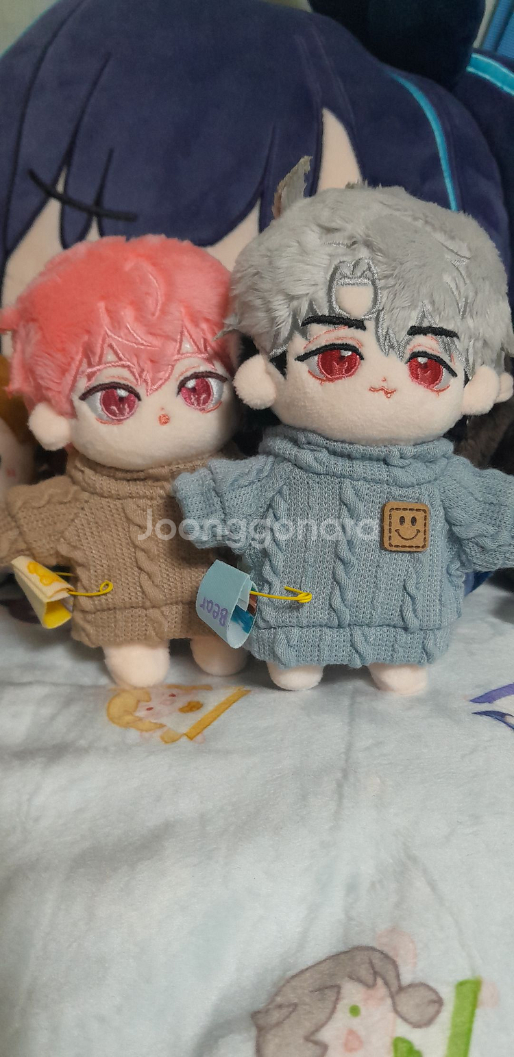 플레이브 비공식 솜인형 은호&밤비 (야타즈) 일괄 판매--0