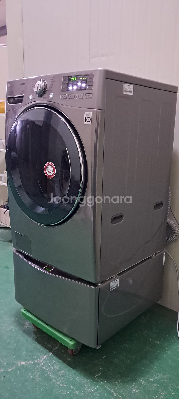 2653 엘지트롬 17KG/4KG 트윈워시 드럼(메탈)--2