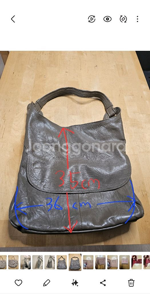 소가죽 가방(숄더백)--6