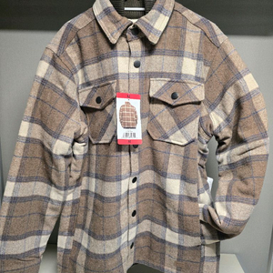 JACHS NY 남성 울 블렌디드 셔츠 자켓 코트