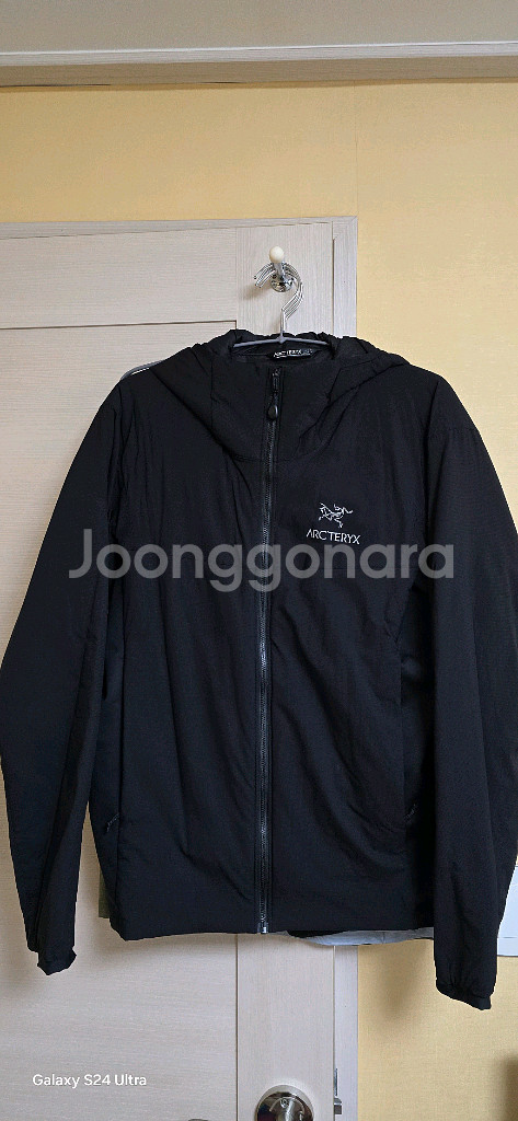 아크테릭스 아톰 lt 후디 블랙--0