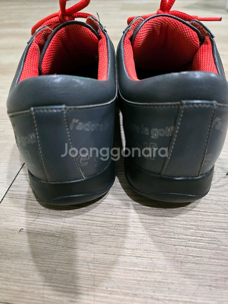 ELLE GOLF 여성가죽 골프화 245mm--1
