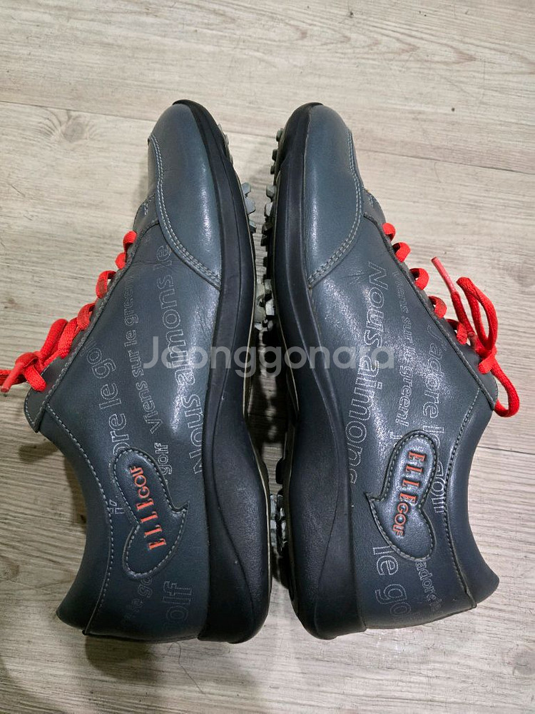 ELLE GOLF 여성가죽 골프화 245mm--2