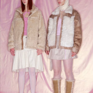 세릭 뽀글이 집업