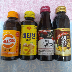 광동 비타500 복분자 쌍화탕 솔표 비타천 팝니다