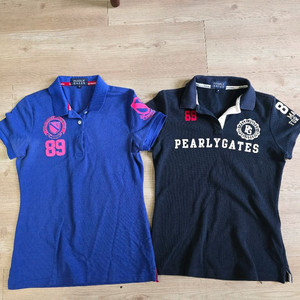 파리게이츠 골프 폴로티셔츠 2종세트 0사이즈 80~85