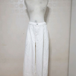 자라/남성바지32/남성통바지32/남성흰바지32/화이트진