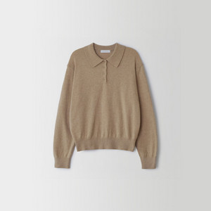 온드민 카라 니트 카멜 2차 ondmin