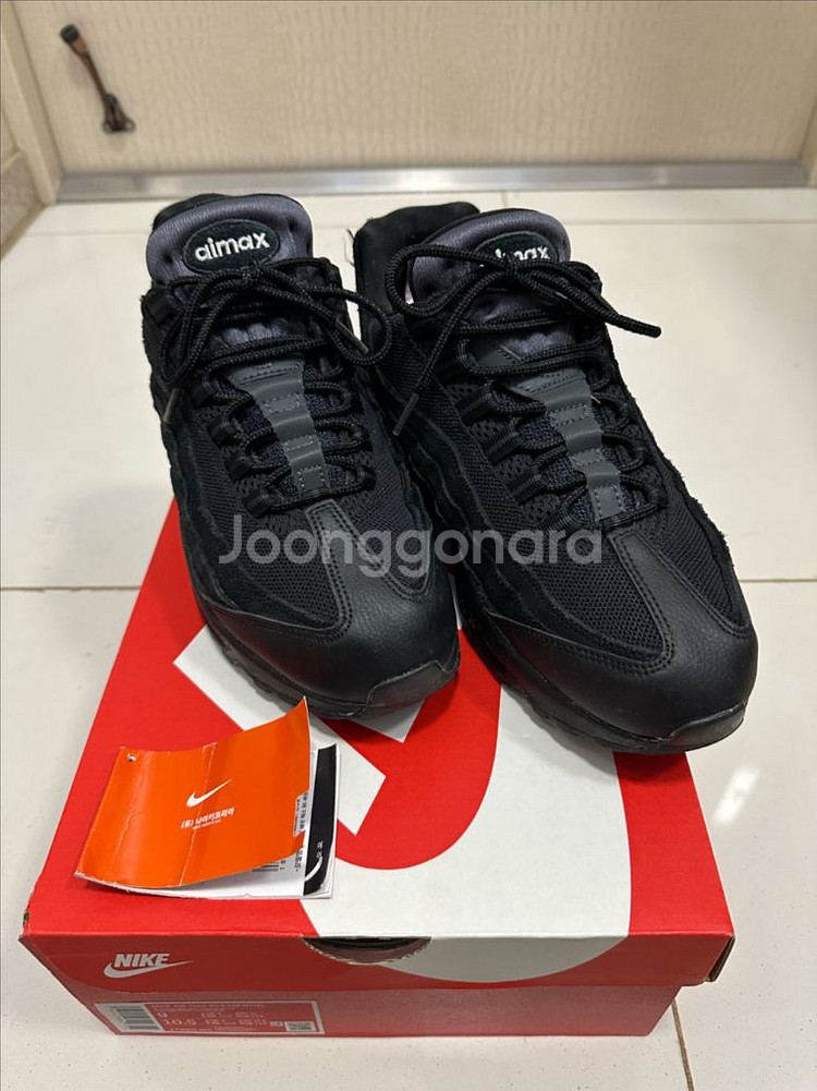 나이키 에어맥스95 트리플블랙 270--0