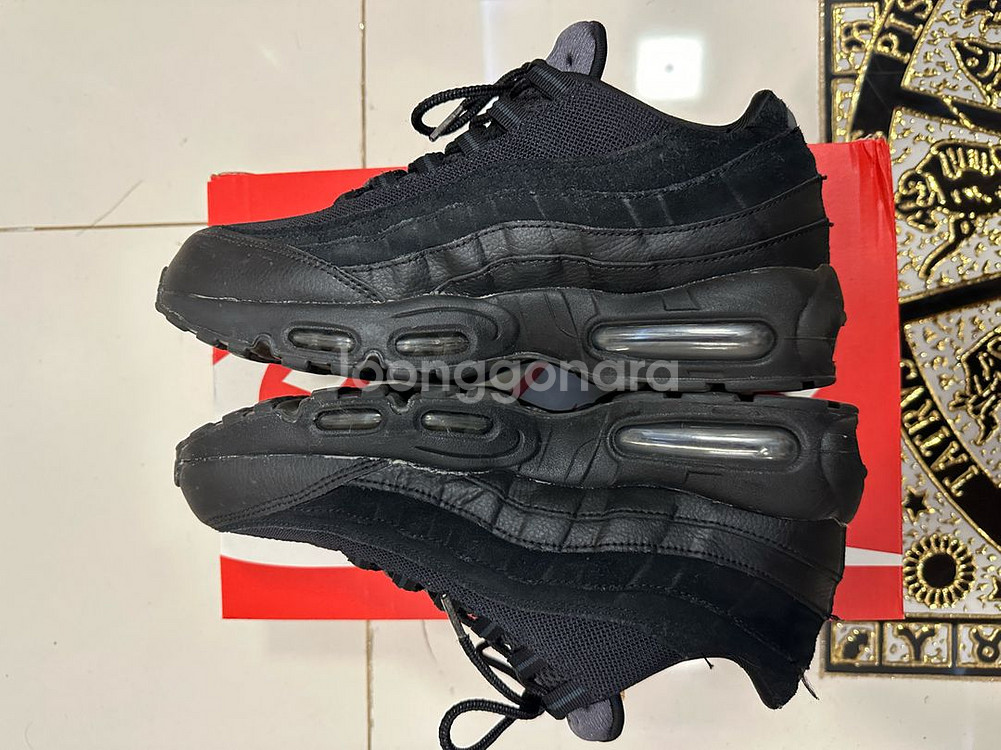 나이키 에어맥스95 트리플블랙 270--2