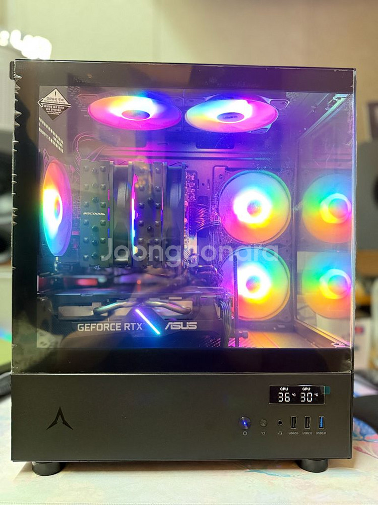 게임용 가성비 컴퓨터 본체 PC--4