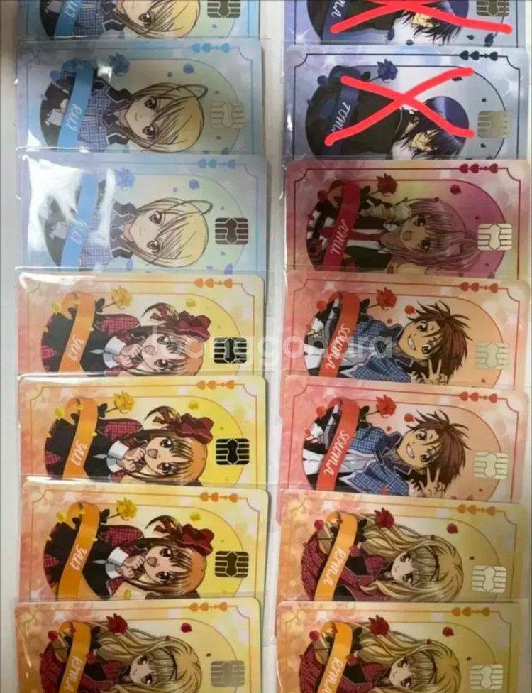 캐릭캐릭체인지 캐캐체 팝버블 랜덤 포토카드--0