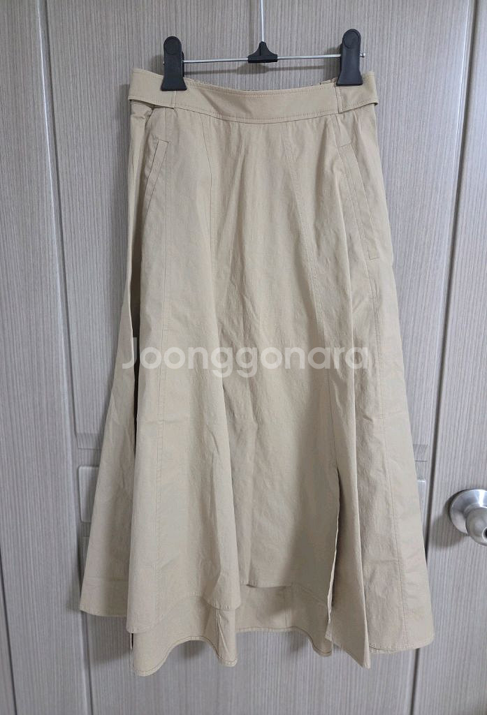 SJSJ 언밸런스플레어스커트 랑방 타임 마인 더캐시미어--5