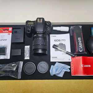 캐논 EOS 77D + 18-135mm 렌즈킷 S급