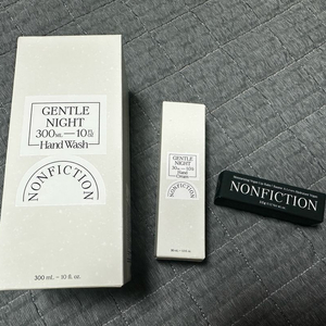 [미개봉새제품] 논픽션 젠틀나잇 핸드워시+핸드크림+립밤