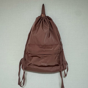 헤이그 스트링 백팩 핑크