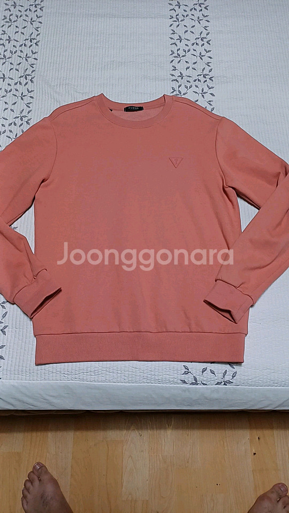 게스 기모맨투맨 실측100 가슴54 기장69--0