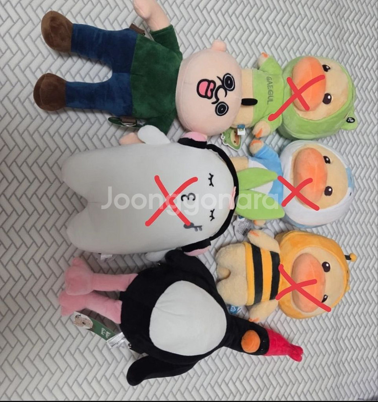 다양한 캐릭터 인형 및 키링 판매--6