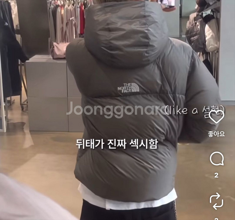 (벤투스 상위버전)노스페이스 프로젝트 다운 자켓--4