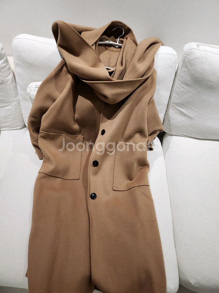 자라 ZW 울 더블 페이스드 코트 XS-s--3