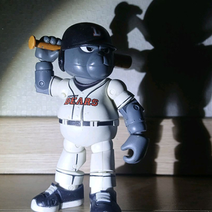 두산베어스 마스코트 철웅이 피규어