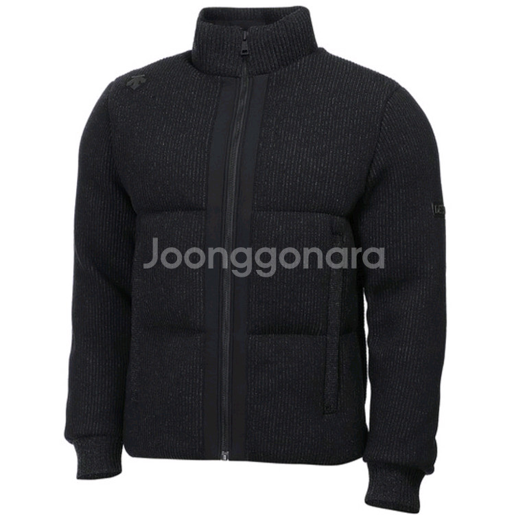 데상트 구스다운 패딩 블랙(105)--1